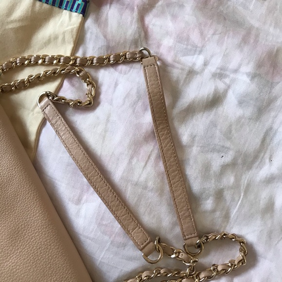 Tory Burch Marion Small Leather Bag Light Oak - Picture 7 of 16